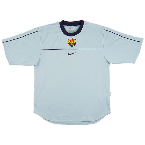 1999-00 Barcelona Nike Training Shirt - 8/10 - (M)