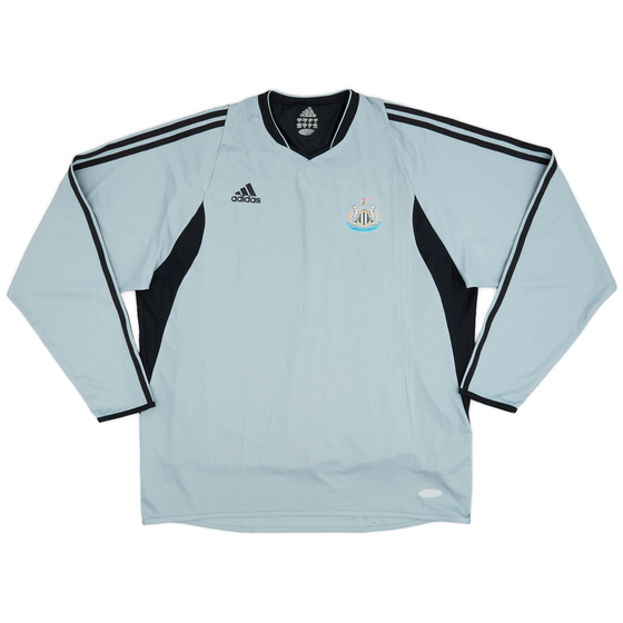 2003-04 Newcastle Player Issue Third L/S Shirt - 8/10 - (XL)