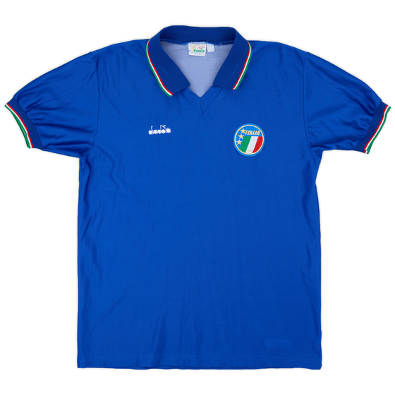 1986-91 Italy Home Shirt #19 - 9/10 - (M)