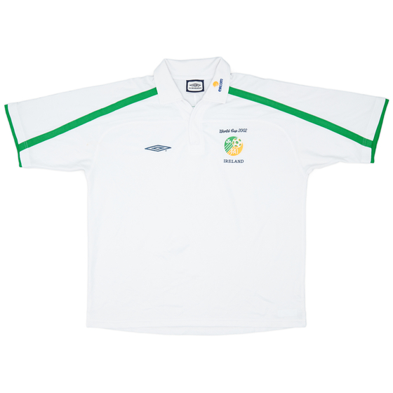 2002 Ireland World Cup Umbro Polo Shirt - 8/10 - (XL)