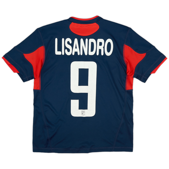 2010-11 Lyon Third Shirt Lisandro #9 - 6/10 - (L.Boys)