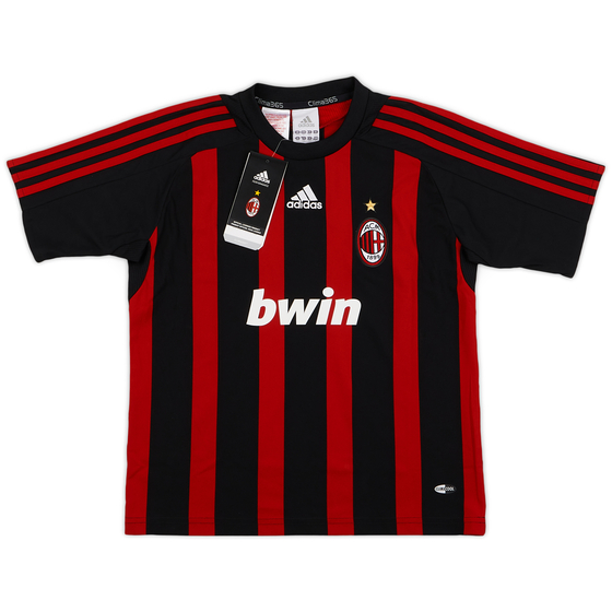 2008-09 AC Milan Home Shirt & Shorts (S.Boys)