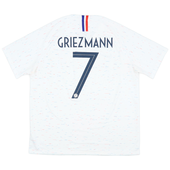 2018 France Away Shirt Griezmann #7 - 10/10 - (XL)