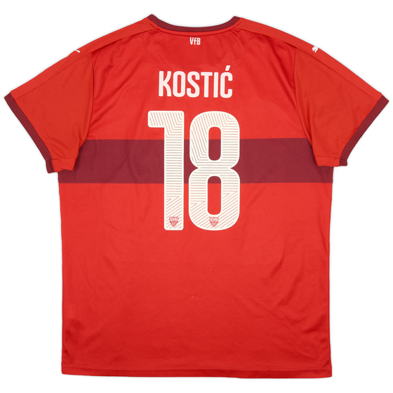 2015-16 Stuttgart Away Shirt Kostic #18 - 7/10 - (XL)