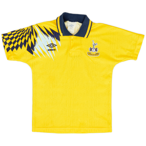 1991-95 Tottenham Away Shirt - 9/10 - (M.Boys)