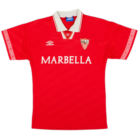 1994-96 Sevilla Away Shirt - 7/10 - (XL)