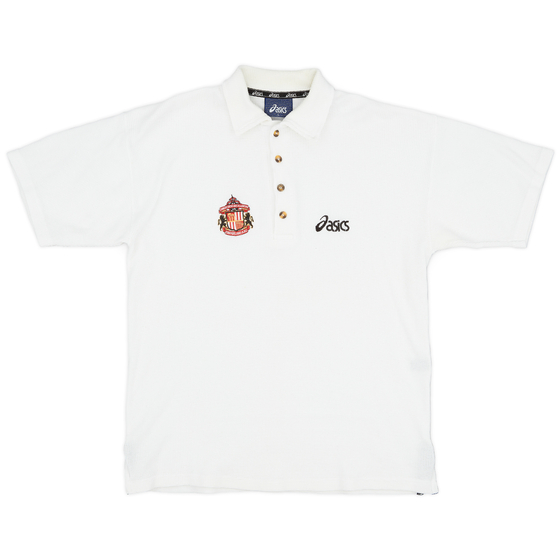 1999-00 Sunderland Asics Polo Shirt - 9/10 - (L)