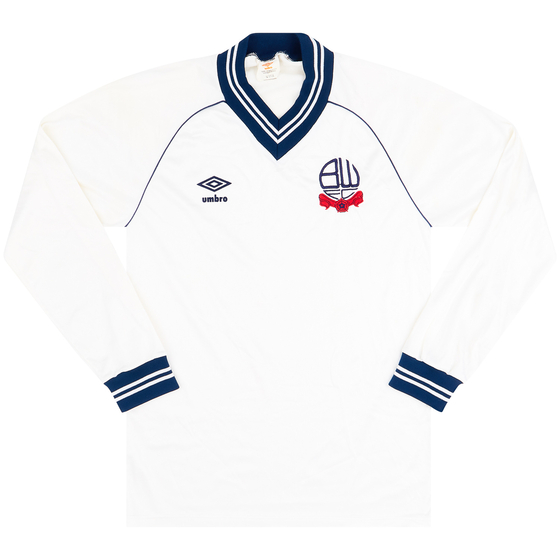 1982-85 Bolton Home L/S Shirt - 6/10 - (M)