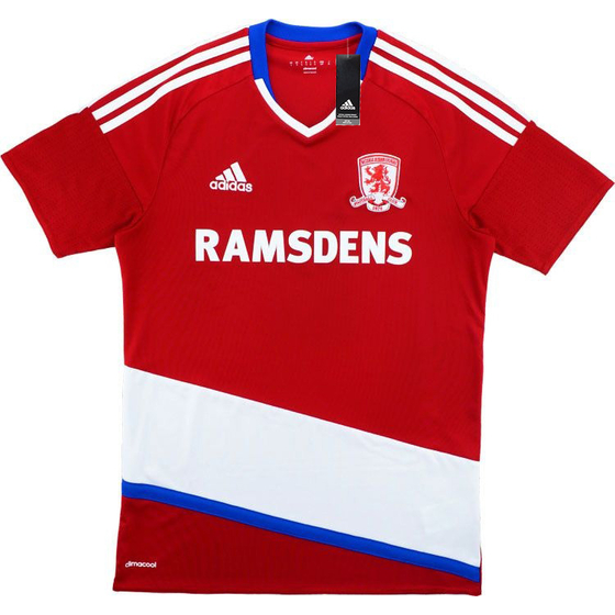 2016-17 Middlesbrough Home Shirt 3XL