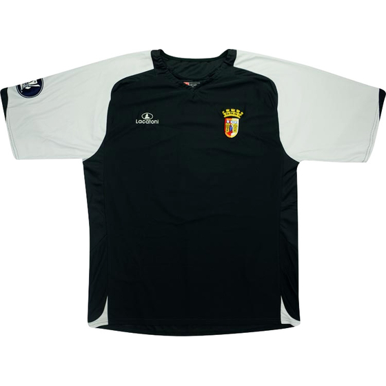 2006-07 SC Braga Match Worn UEFA Cup Third Shirt Paulo Jorge #3 (v AZ)
