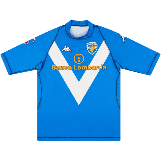 2003-04 Brescia Match Issue Home Shirt Mauri #6