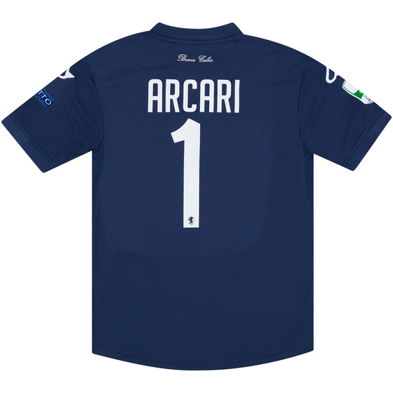 2016-17 Brescia Match Issue GK Shirt Arcari #1