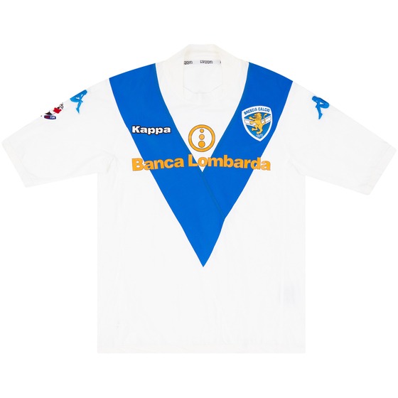 2004-05 Brescia Match Issue Away Shirt Milanetto #7