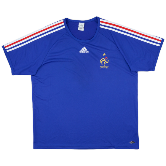 2007-08 France adidas Training Shirt - 9/10 - (XL)