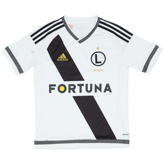 2015-16 Legia Warsaw Home Shirt - 7/10 - (L.Boys)