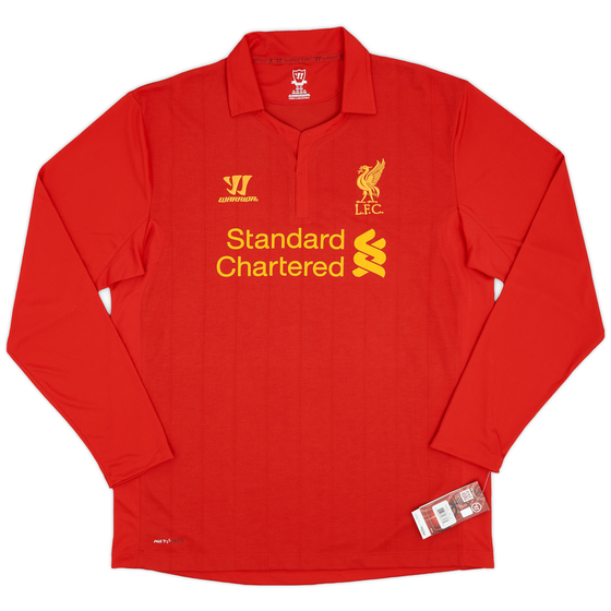 2012-13 Liverpool Home L/S Shirt (XL)