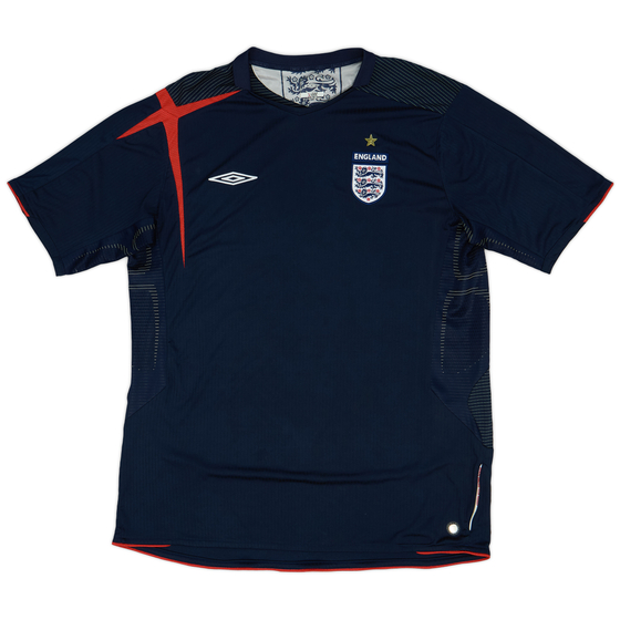 2005-06 England S/S GK Shirt - 9/10 - (XL)