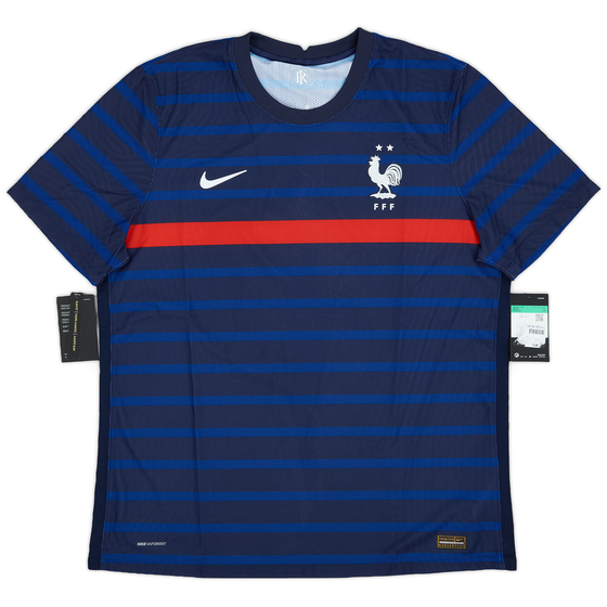 2020-21 France Authentic Home Shirt (XL)