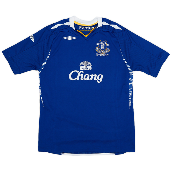 2007-08 Everton Home Shirt - 9/10 - (XL.Boys)