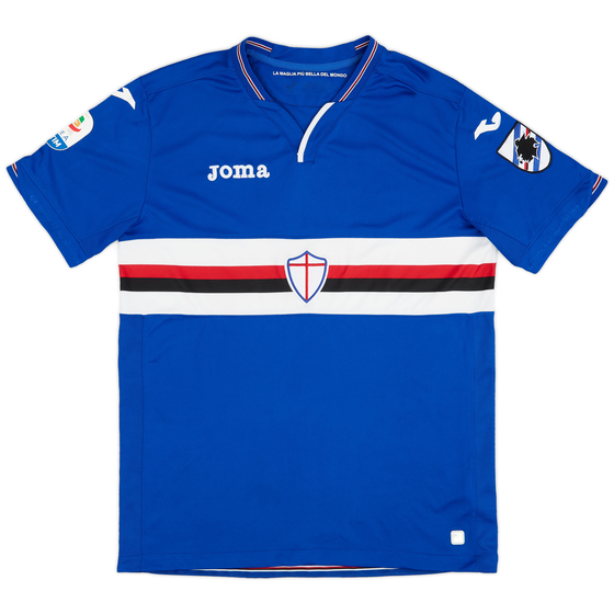 2018-19 Sampdoria Home Shirt - 9/10 - (XL)
