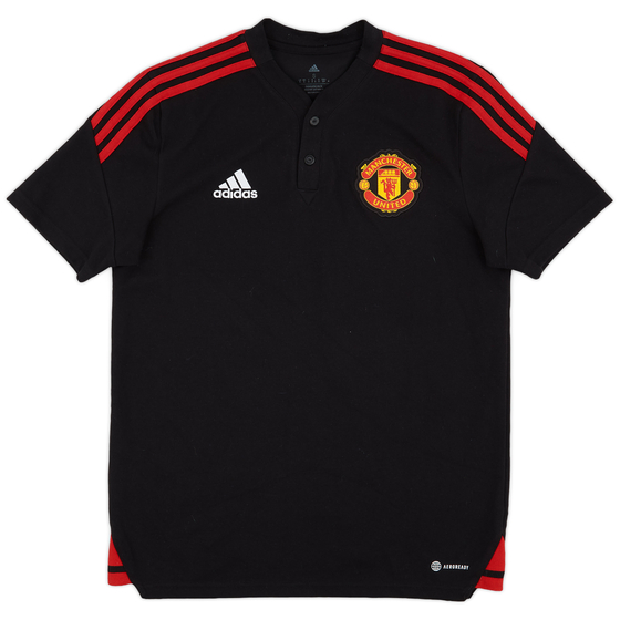 2022-23 Manchester United adidas Polo Shirt - 9/10 - (S)