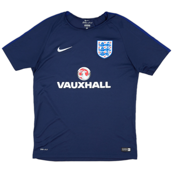 2016-17 England Nike Training Shirt - 9/10 - (L)