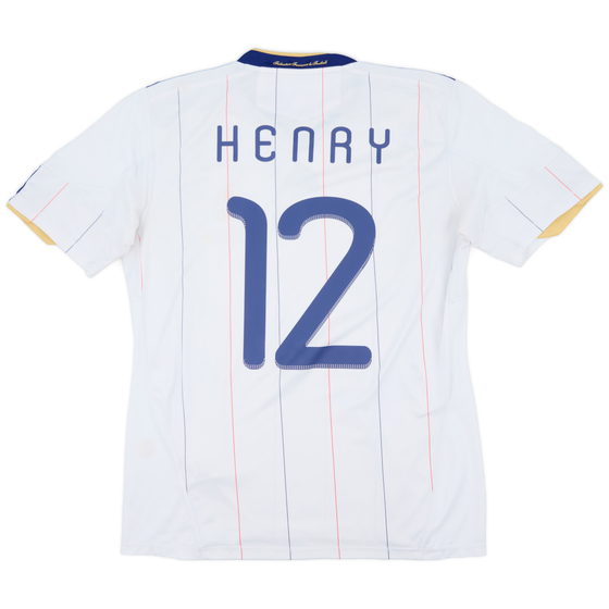 2009-10 France Away Shirt Henry #12 - 7/10 - (L)