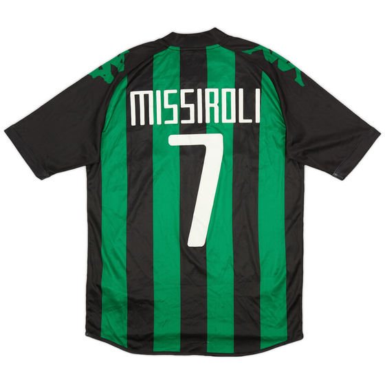 2015-16 Sassuolo Basic Home Shirt Missiroli #7 - 5/10 - (L.Boys)
