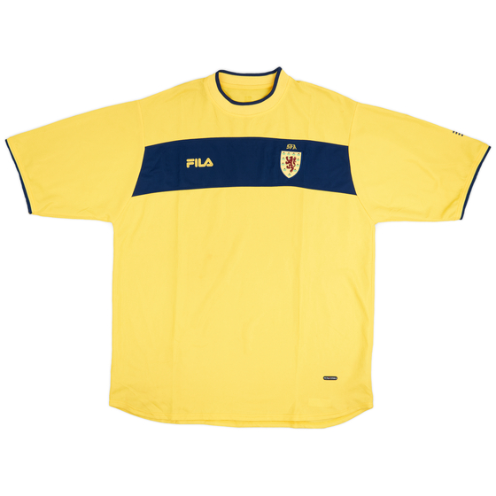 2002-03 Scotland Away Shirt - 8/10 - (XL)