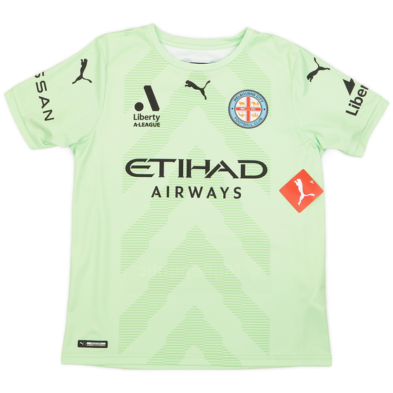 2022-23 Melbourne City Women's Player Issue GK S/S Shirt (XXL)