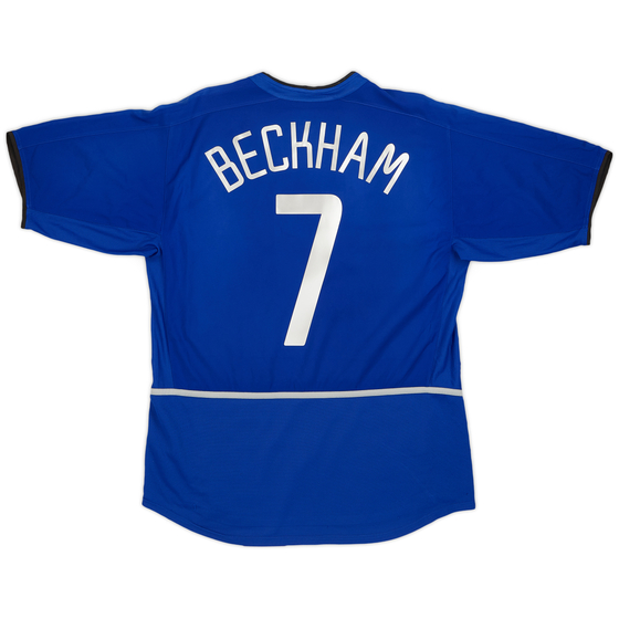 2002-03 Manchester United Third Shirt Beckham #7 - 6/10 - (L)