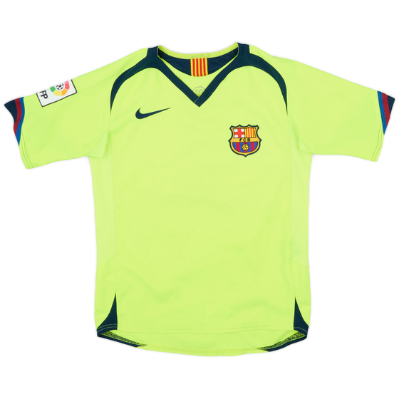 2005-06 Barcelona Away Shirt - 6/10 - (S.Boys)