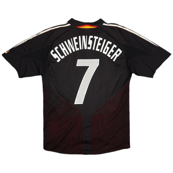 2004-06 Germany Away Shirt Schweinsteiger #7 - 6/10 - (M)
