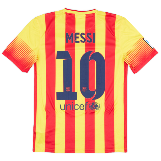 2013-15 Barcelona Away Shirt Messi #10 - 9/10 - (S)