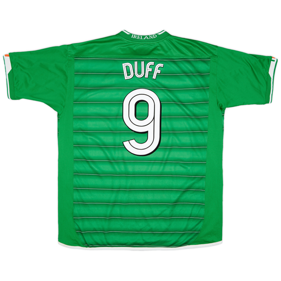 2003-04 Ireland Home Shirt Duff #9 - 8/10 - (XXL)