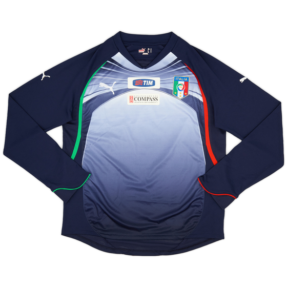 2010-11 Italy Puma Training L/S Shirt - 9/10 - (L)