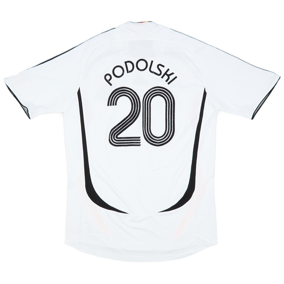 2005-07 Germany Home Shirt Podolski #20 - 5/10 - (M)