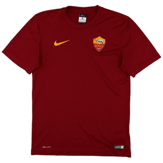 2014-15 Roma Basic Home Shirt - 9/10 - (S)