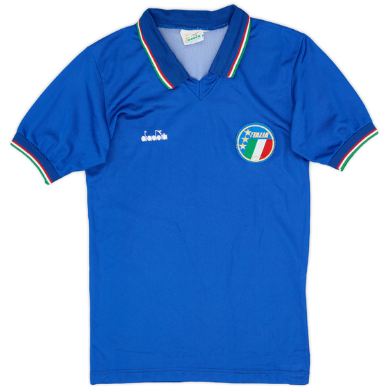 1986-90 Italy Home Shirt - 6/10 - (L.Boys)