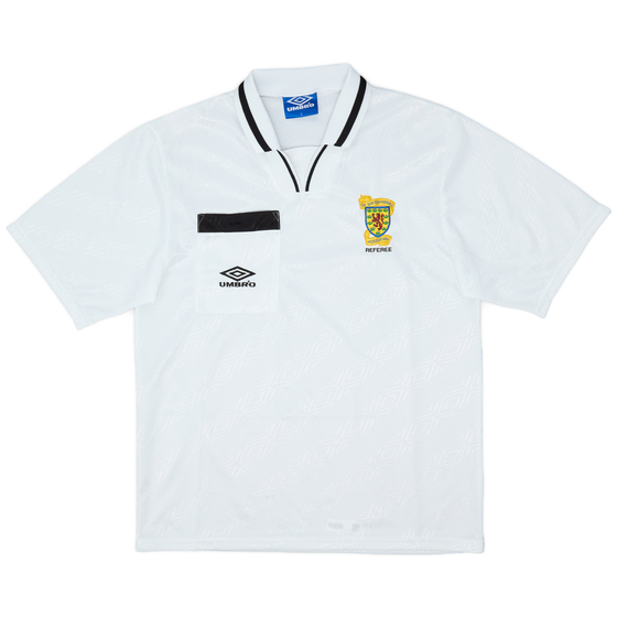 1995-96 Scotland Umbro Referee Shirt - 9/10 - (L)