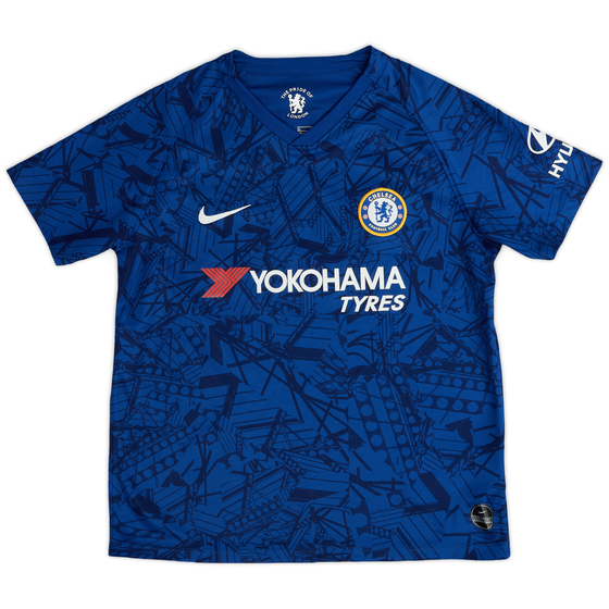 2019-20 Chelsea Home Shirt - 9/10 - (S.Boys)