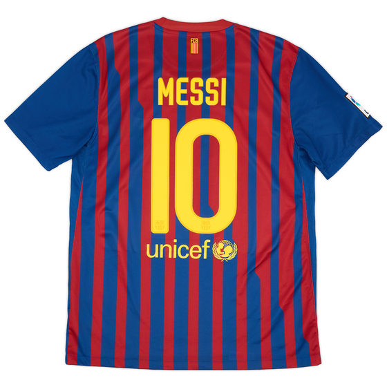 2011-12 Barcelona Home Shirt Messi #10 - 8/10 - (L)