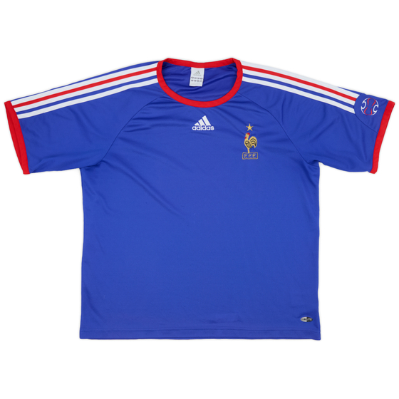2004-06 France adidas Training Shirt - 9/10 - (XL)
