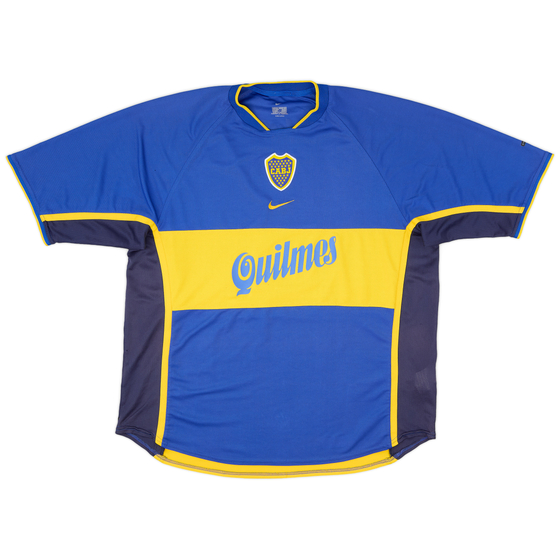 2001-02 Boca Juniors Home Shirt - 8/10 - (XL)