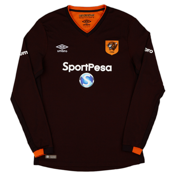 2016-17 Hull City Away L/S Shirt - 9/10 - (S)