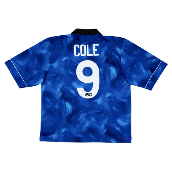 1993-95 Newcastle Away Shirt Cole #9 - 8/10 - (XL)