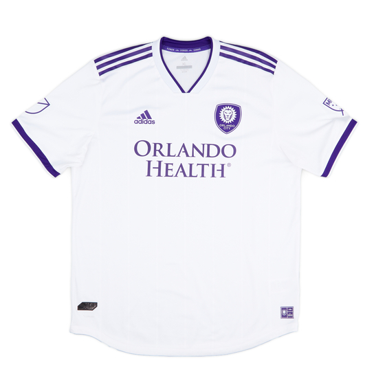 2018 Orlando City Authentic Away Shirt - 7/10 - (XL)