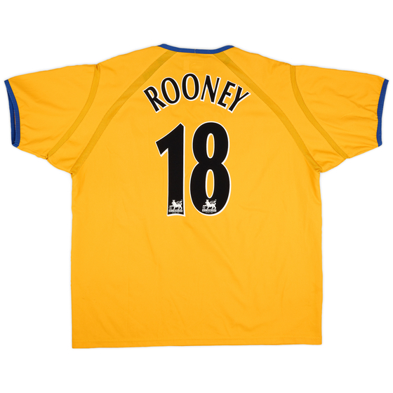 2003-04 Everton Away Shirt Rooney #18  - 9/10 - (XXL)