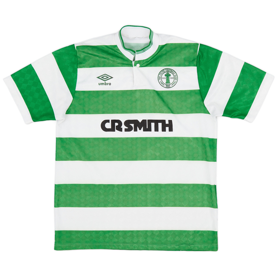 1987-89 Celtic Centenary Home Shirt - 7/10 - (M)