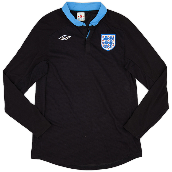 2011-12 England Away L/S Shirt - 9/10 - (L)